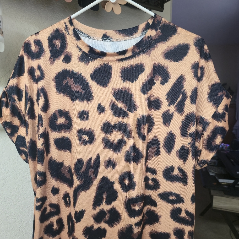 Leopard Print Dress